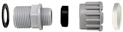 Herth + Buss Wellrohrverschraubung NW 12 mm; 13 mm, mit Klemmdichtring, 50 290 461 000000000010719308