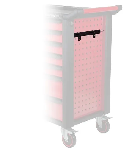 KS Tools 826.9010 RACINGline Werkzeughalter mit 6 Haken - Werkstatteinrichtung mit 6 praktischen Haken für eine organisierte Werkstatt, ideal für die Aufbewahrung von Werkzeugen und Zubehör.