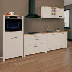 Produktbild home24 Küchenleerblock Sardegna, Kaschmir, Eiche Artisan, Glas, Holzwerkstoff, 3 Schublade(n) Schubladen, einzeln stellbar, 300 cm, höhenverstellbare Füße, Küchen, Küchenzeilen & Küchenblöcke, Küchenzeilen ohne Geräte