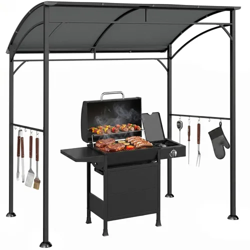 Outsunny Grillpavillon 215 x 150 x 220 cm