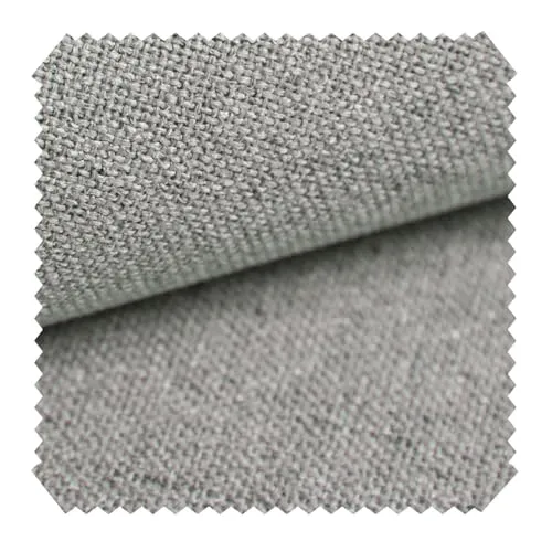 novely® AUEN Premium Möbelstoff - Robuster Webstoff - Fein Gewebter Polsterstoff - Pflegeleichte Meterware 1lfm | Farbe: 23 Hellgrau Beige