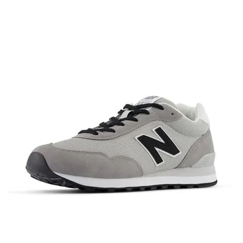 New Balance 515 Sneaker, Gr. 41,5, Arctic Grau - Sportliche Sneaker aus hochwertigem Leder mit anpassbarer Schnürung und leicht profilierter Gummisohle für sicheren Halt. Ideal für einen lässigen Look im Alltag.