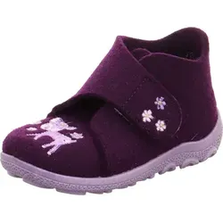 Superfit Baby Mädchen HAPPY Hausschuhe, LILA 8500 in lila von Superfit