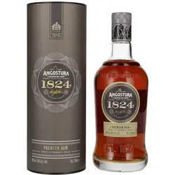 Angostura 1824 12 Jahre Rum - Premium Rum aus Trinidad - Rum, 12 Jahre gereift für einen vollmundigen Geschmack - ideal für Genießer und Cocktails.