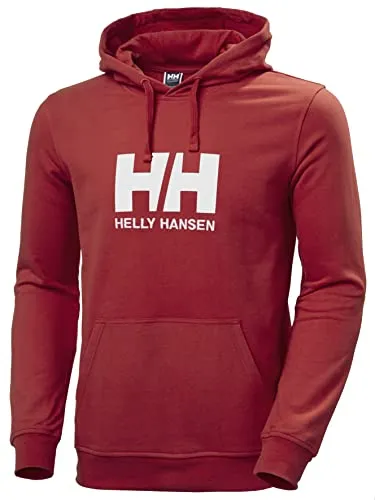 Helly Hansen Herren HH Logo Kapuzenpullover, Red, M von Helly Hansen