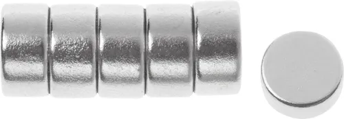 Produktbild Glorex Haftmagnete extra stark Ø 8 mm 6 Stück