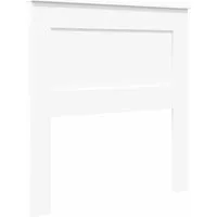 vidaXL Kopfteil Weiß 80 cm aus Holzwerkstoff von vidaXL