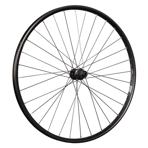 Laufrad 27,5 Zoll Hinterrad Hohlkammer Shimano Steckachse 12 x 148 mm CL schwarz