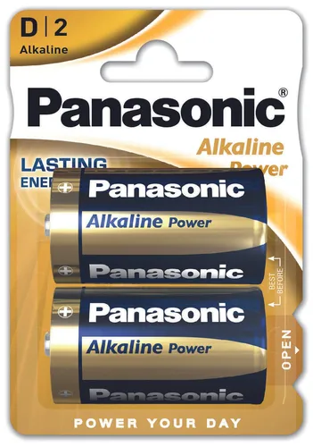 Panasonic Batterie Mono D 1.5 V PLR20ALKALINEPOWERB