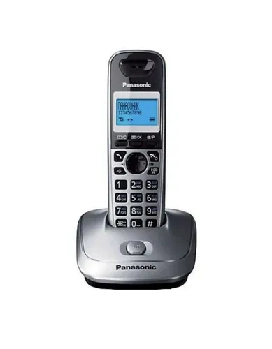 Panasonic KXTG2511JTM Schnurloses DECT-Telefon - Festnetztelefon mit klarer Gesprächsqualität dank neuem Fehlerkorrektursystem. 50 Telefonbucheinträge, Freisprechfunktion und gut lesbares LCD-Display machen es ideal für den täglichen Gebrauch.