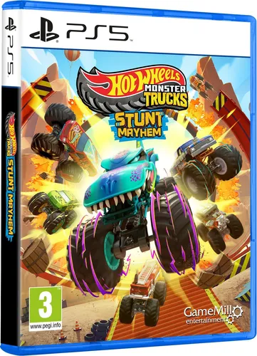 Hot Wheels Monster Trucks: Stunt Mayhem für PS5 - Actiongeladenes VR-Spiel mit spannenden Stunts und aufregenden Monster Trucks für ultimative Spiel-Action!