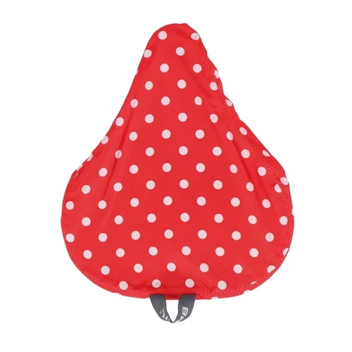 Basil Sattelüberzug Rosa, 28 x 23 x 1 cm, rot/weiß