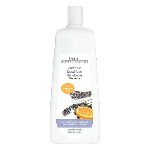 basler Wellness Duschbad Lavendel-Orange Sparflasche 1 Liter