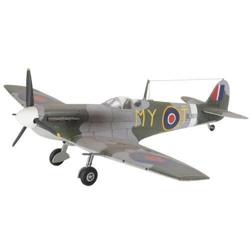 REVELL, Modell-Set Spitfire Mk V mit Lackierung zum Zusammenbauen, 1/72, REV6...