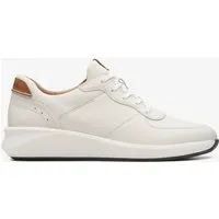 Un Rio Sprint Weiß Kombination Leder Sneakers