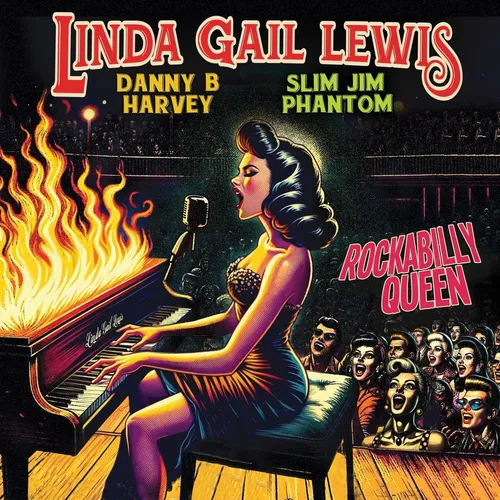 Linda Gail Lewis Rockabilly Queen (Vinyl) 12