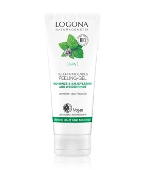 LOGONA Naturkosmetik Tiefreinigendes Peeling-Gel
