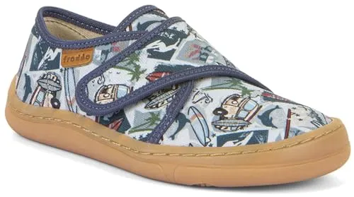 Froddo Barefoot Slippers Light Blue EU 35 - Freizeitsneaker mit Obermaterial aus Textil und Synthetik für ein angenehmes Barfußgefühl und eine extra flexible Laufsohle.