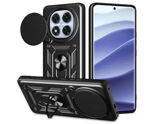 TECH PROTECT Handyhülle CamShield Pro Case mit Magnetfunktion Kompatibel mit Xiaomi Poco X7 5G 6,67, Integrierter Kameraschieber und Ringhalter für sicheren Rundumschutz