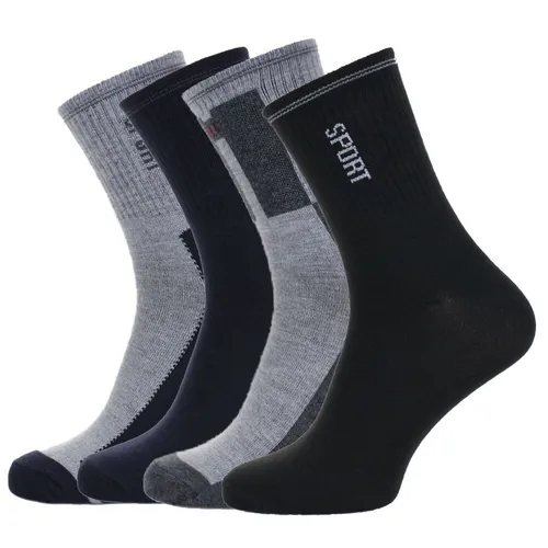 Paar Herrensocken Sportsocken Baumwolle Strümpfe Socken Neu 8006 12