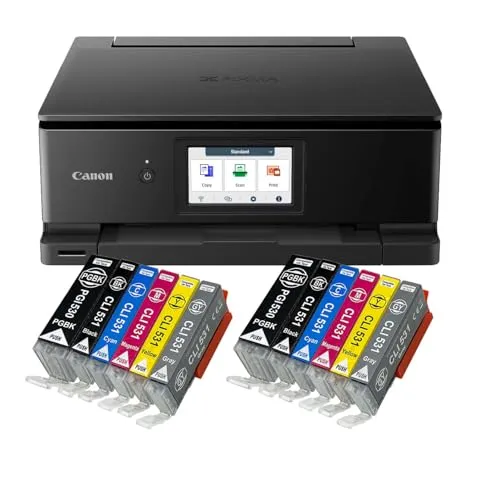 IC-Office TS8750 Tintenstrahl Multifunktionsdrucker 3-in-1 in schwarz von IC-Office