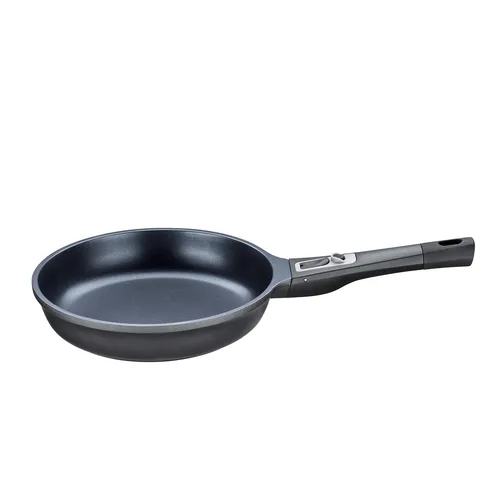 KÜCHENPROFI Bratpfanne 24cm MILANO - Vielseitiger Küchenhelfer - Pfannen | Hochwertige 24 cm Bratpfanne mit abnehmbarem Griff, ideal für schnelle Gerichte und Überbacken im Ofen, gleichmäßige Wärmeverteilung dank Antihaftbeschichtung.