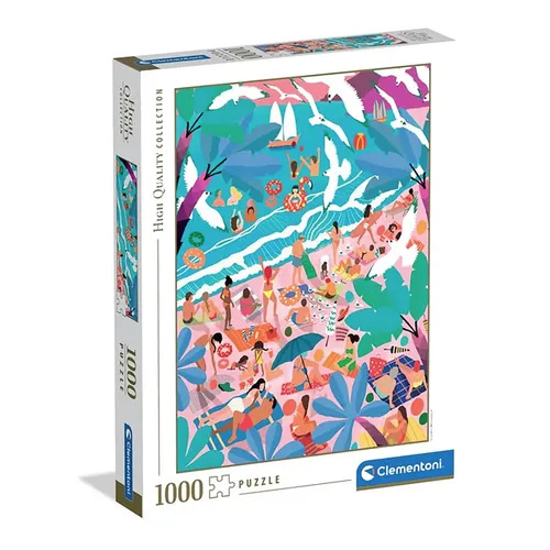CLE puzzle 1000 HQ Sunday at the Beach 39891 Clementoni 8005125398911