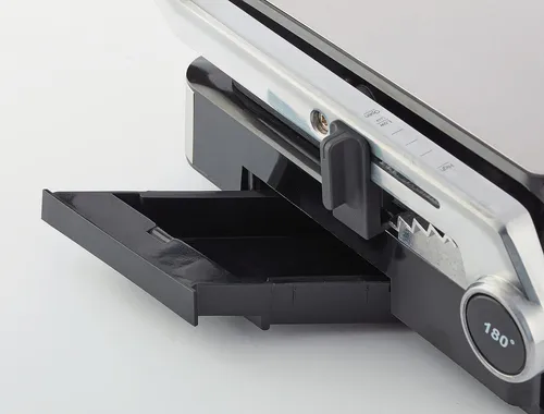 Ariete Grill & Taste 1918 - Elektro Kontaktgrill - Kontaktgrill mit abnehmbarer Antihaftplatte, 5 Kochstufen und 2000 W Leistung. Ideal für Fleisch, Gemüse und Fisch. Perfekt für moderne Küchen!