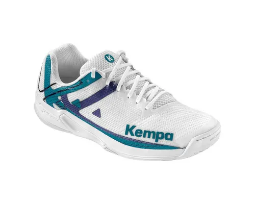 Kempa Wing 2.0 Damen-Handballschuhe - Damen-Sneaker mit starker MICHELIN-Sohle für optimalen Grip und POWER CORE EVA-Zwischensohle für hohen Spielkomfort – ideal für intensive Handball-Einsätze.