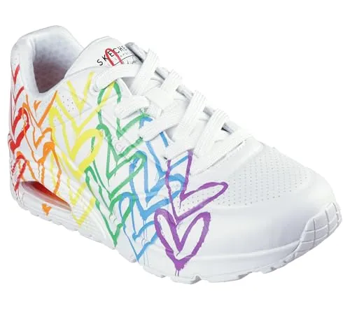 Skechers Halbschuhe 177927WMLT - Rot/Blau - Größe 39 - Modische Halbschuhe für Damen in Rot und Blau, ideal für den ganzjährigen Einsatz. Bequem und vielseitig kombinierbar für jeden Anlass.