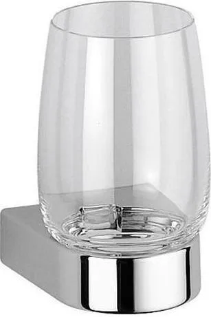 Keuco Elegance Kristallglas 01650006000 - Sonstige Badaccessoires, elegantes Ersatzglas aus rauchigem Kristall für ein stilvolles Badezimmerdesign