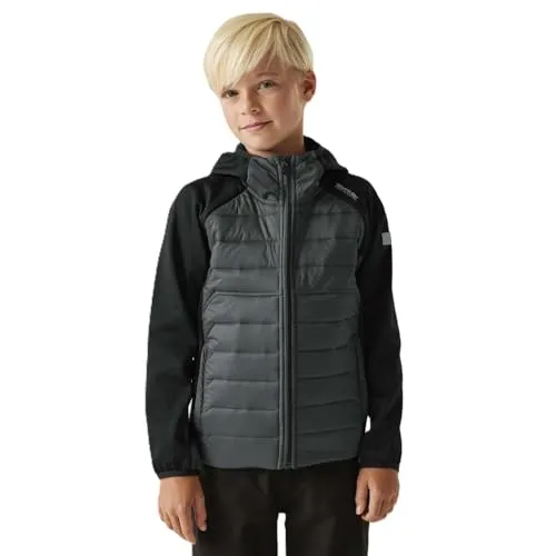 Regatta Kielder IX Hybrid-Jacke für Kinder - Funktionsjacken für Abenteuer: Schützende, flexible Hybridjacke mit Warmloft-Isolierung für außergewöhnliche Wärme und optimale Bewegungsfreiheit.