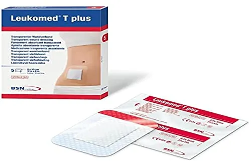 Leukomed Pflaster T plus, wasserfest & elastisch, 10 x 8 cm
