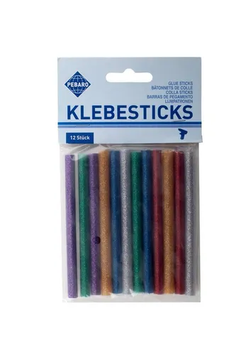Produktbild Pebaro Kreativset 12 Klebesticks glitzernd, 269GLITTER