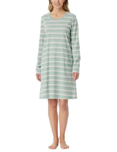 Schiesser Damen Langarm Bigshirt aus weicher Baumwolle von Schiesser