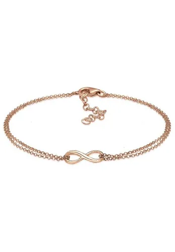 Elli Armband Infinity Liebe Unendlichkeit Layer 925 Serling Silber (kein Set, 1-tlg), Infinity