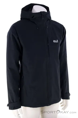 Jack Wolfskin Tempest 2L Jacket M black (6000) S in schwarz von Jack Wolfskin