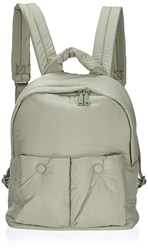 s.Oliver Damen BACKPACK MEDIUM - Light Green - Damen-Rucksackhandtaschen mit strapazierfähigem Polyester, ideal für stilvolle und praktische Nutzung im Alltag.