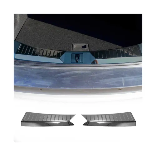 OMAC Ladekantenschutz für Ford Kuga 2013-2016 - Abdeckblenden aus rostfreiem Edelstahl, langlebig und einfach zu installieren. Schützt Ihr Fahrzeug vor Kratzern und verleiht ihm ein stilvolles Aussehen.