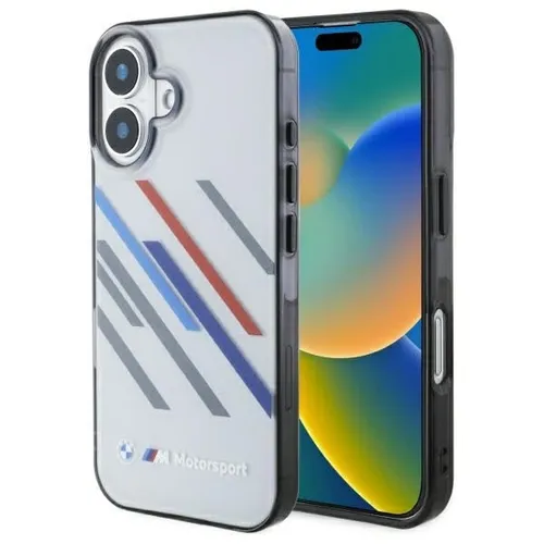 BMW Hard TPU Case für Apple iPhone 16 Plus 6.7 - Grau - Taschen & Schutzhüllen, robustes TPU-Material für optimalen Schutz und stilvolles Design, perfekt für dein iPhone 16 Plus.