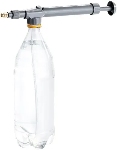 Royal Gardineer Sprühflasche Metall: Universal-Druck-Sprühaufsatz für PET-Flaschen (Sprühflasche Pflanzen, Pflanzen Metall, Sprühnebel Flasche)