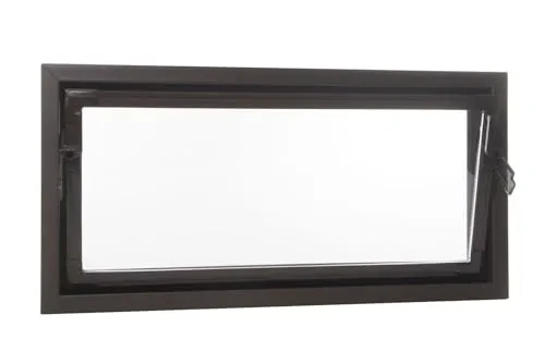Kellerfenster braun 100 x 60 cm Einfachglas von ACO