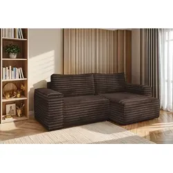 Kaiser Möbel Bohoo Ecksofa L-form Braun in braun von Kaiser