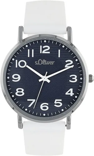 s.Oliver Damen Armbanduhr Quarzuhr mit Silikonarmband von s.Oliver