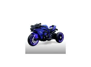 Moni Elektro-Kindermotorrad Ninja - Elektro-Motorrad für Kinder bis 30 kg, mit LED-Beleuchtung und MP3-Funktion für unvergesslichen Fahrspaß!