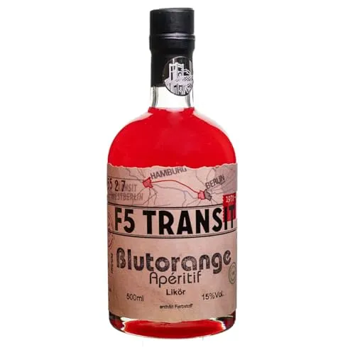 Blutorange Aperitif Likör 0.5l (15% Vol) No. 5527