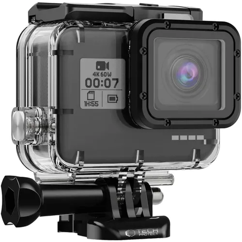 Wasserdichtes Gehäuse für GoPro Hero 5/6/7 Tech-Protect Case Cover Transparent