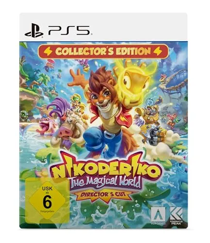Nikoderiko: The Magical World (Directors Cut) (Collector's Edition) für PS5 - Action & Abenteuer Jump & Run Spiel, exklusive Collector’s Edition mit erweiterten Inhalten für ein magisches Spielerlebnis auf der PlayStation 5.