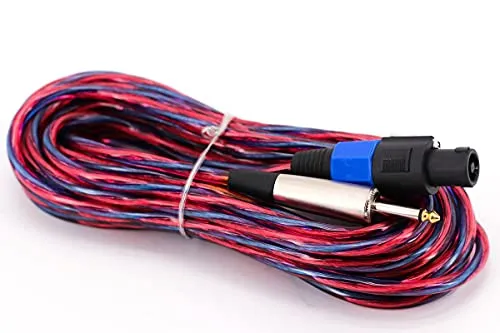 Lautsprecher-Kabel 10 Meter 2x 1,5mm² Speakon-Stecker Klinke SPK PA Speaker Professional