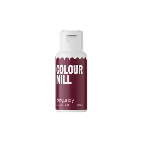 Colour Mill - Burgundy von Tortenbilddruckerei